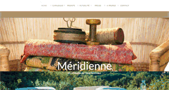 Desktop Screenshot of decomeridienne.be